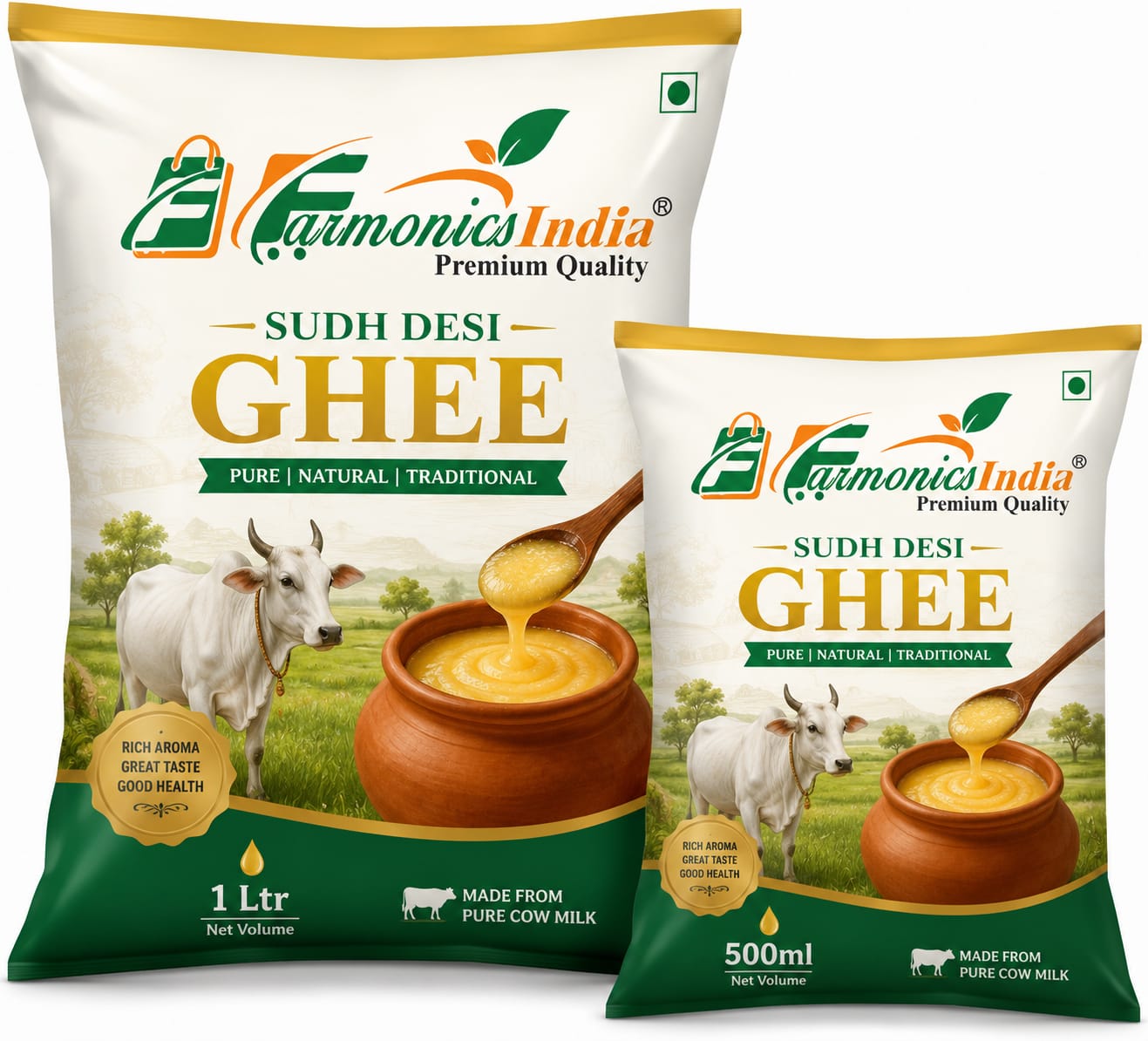 Farmonics India Sudh Desi Ghee